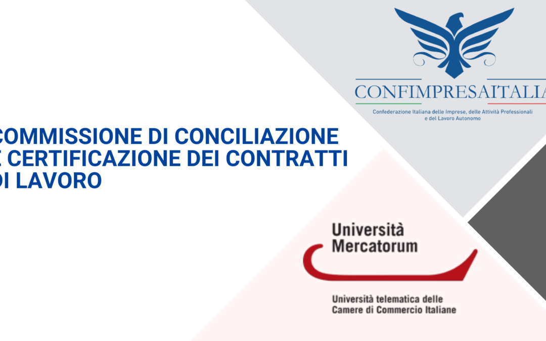 Confimpresaitalia sigla convenzione con Università Mercatorum